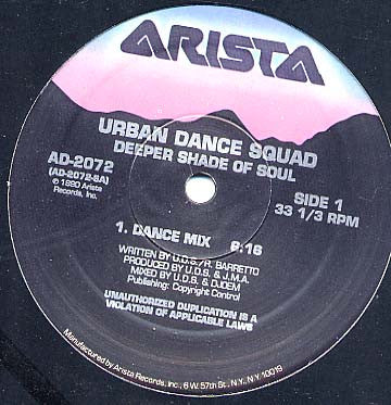 Urban Dance Squad - Deeper Shade Of Soul