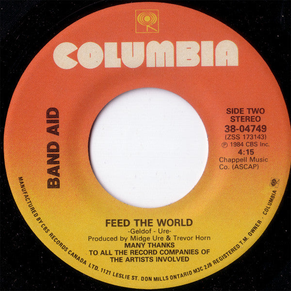 Band Aid - Do They Know It's Christmas?