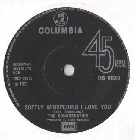 Congregation (2) - Softly Whispering I Love You