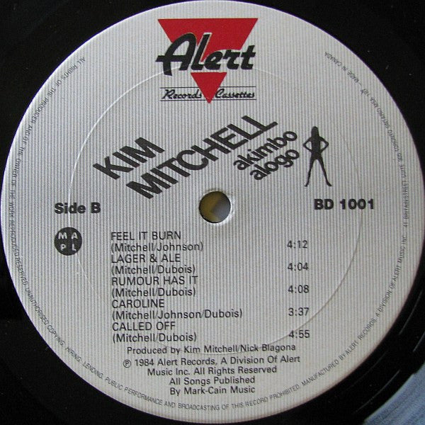 Kim Mitchell - Akimbo Alogo 