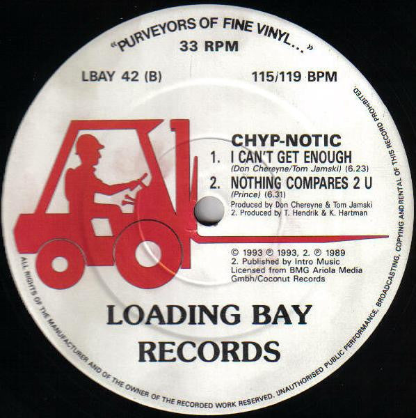 Chyp-Notic - I Can't Get Enough - 1993
