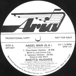 Rhetta Hughes - Angel Man (G.A.) - 1983