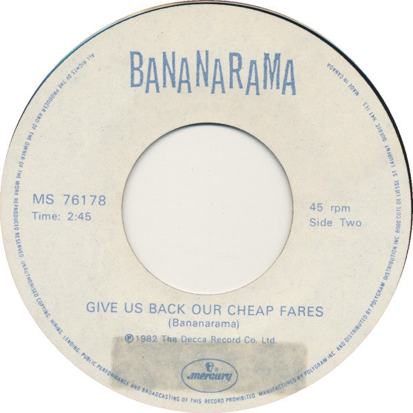 Bananarama - Shy Boy - 1982