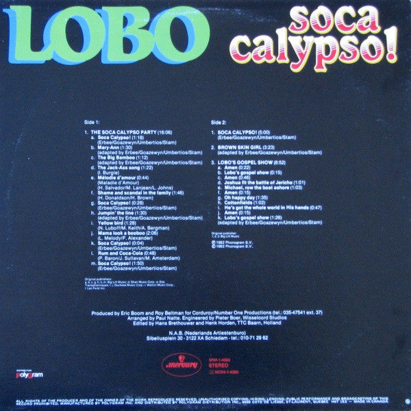 Lobo - Soca Calypso!