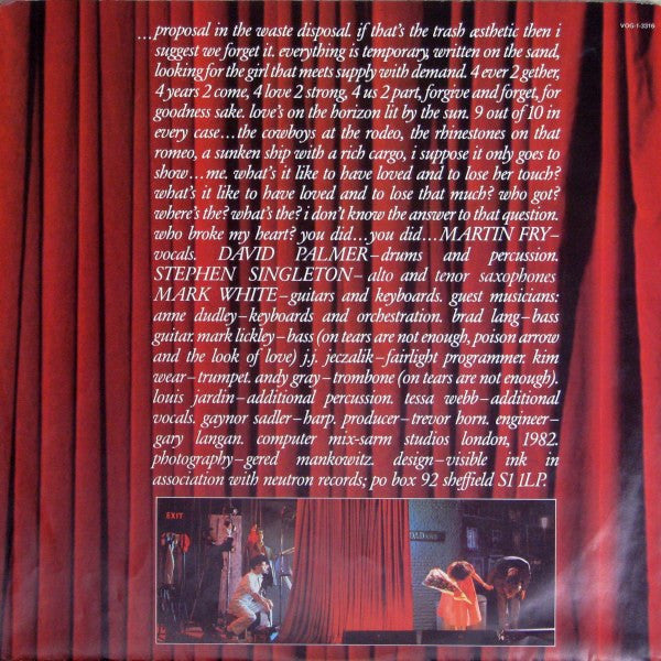 ABC - The Lexicon Of Love - 1982
