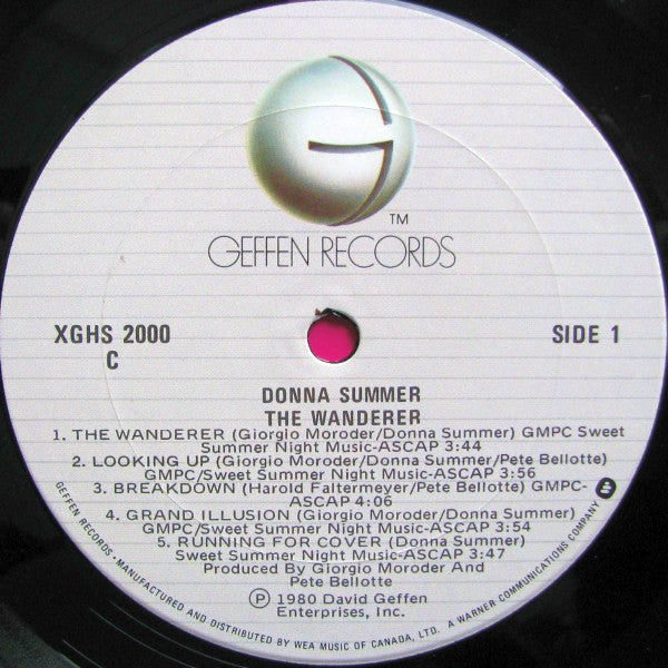 Donna Summer - The Wanderer - 1980