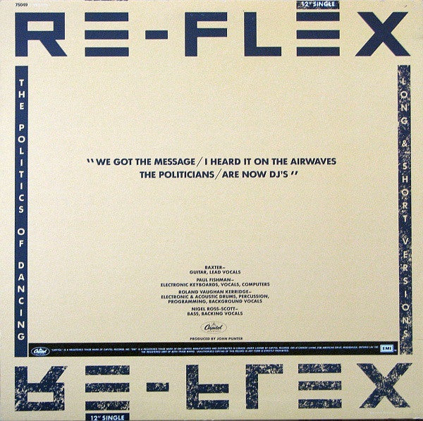 Re-Flex (2) - The Politics Of Dancing