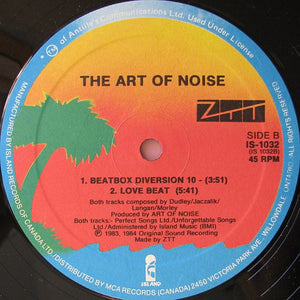 Art Of Noise, The - Moments In Love (Beaten) - 1985