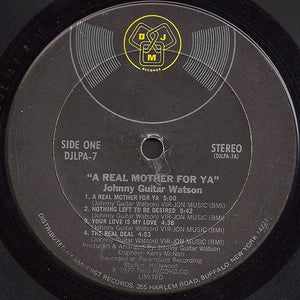 Johnny Guitar Watson - A Real Mother For Ya - 1977