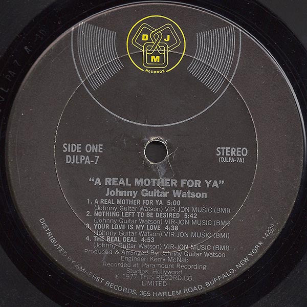 Johnny Guitar Watson - A Real Mother For Ya - 1977