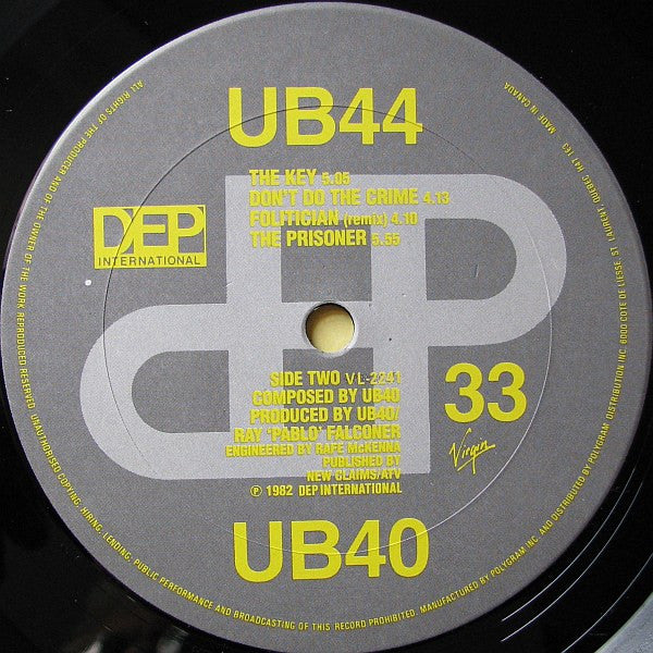 UB40 - UB44 - 1982