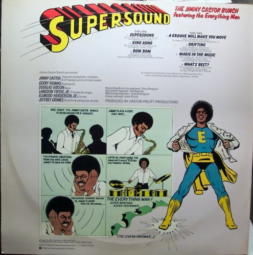Jimmy Castor Bunch, The Featuring Everything Man, The - Supersound - 1975