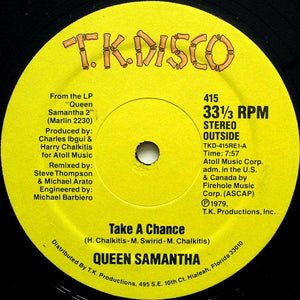 Queen Samantha - Take A Chance 1979 - Quarantunes