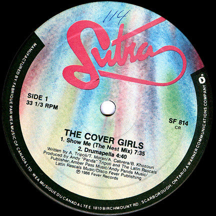 The Cover Girls - Show Me Vinyl Record