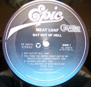 Meat Loaf - Bat Out Of Hell - 1985