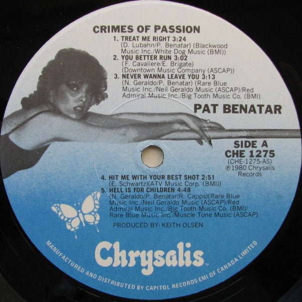 Pat Benatar - Crimes Of Passion