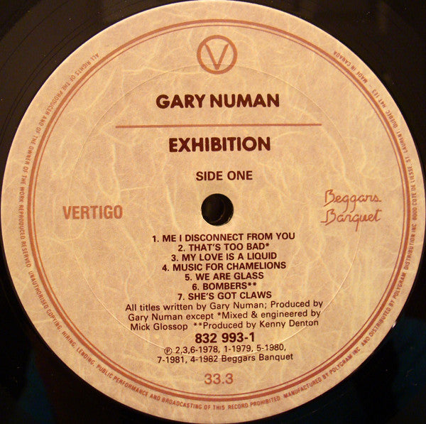 Gary Numan - Exhibition