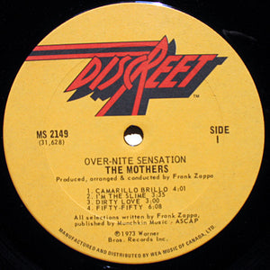 The Mothers - Over-nite Sensation