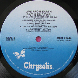 Pat Benatar - Live From Earth