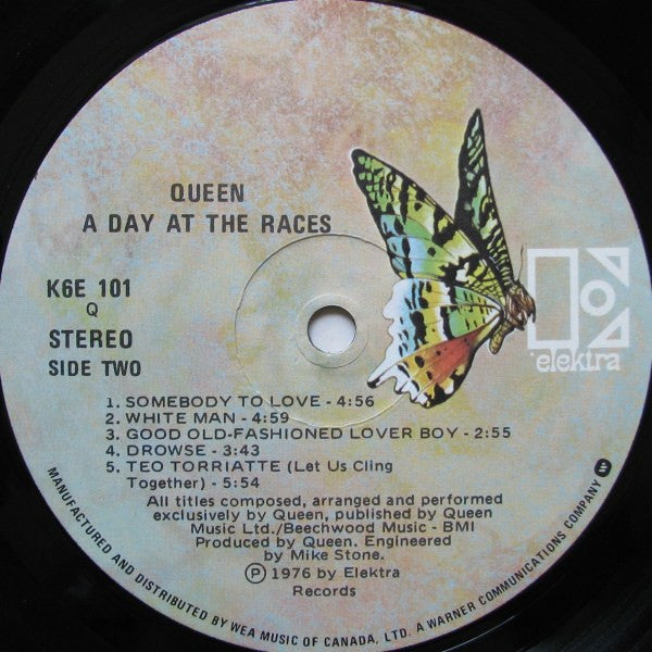 Queen - A Day At The Races Vinyl Record