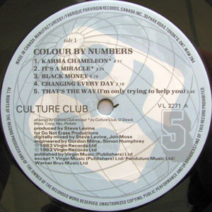 Culture Club - Colour By Numbers - 1983