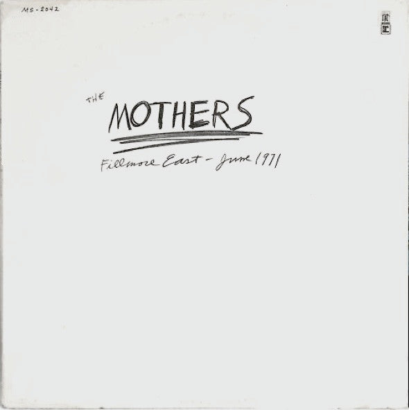 The Mothers - Fillmore East, June 1971 Vinyl Record