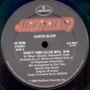 Kurtis Blow - Party Time - 1983