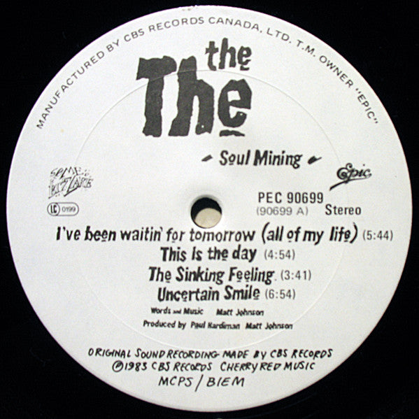 The, The - Soul Mining - 1983