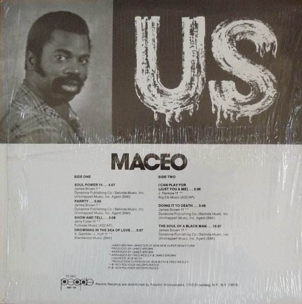 Maceo & The Macks - Us - vinyl – Press Vinyl Cafe