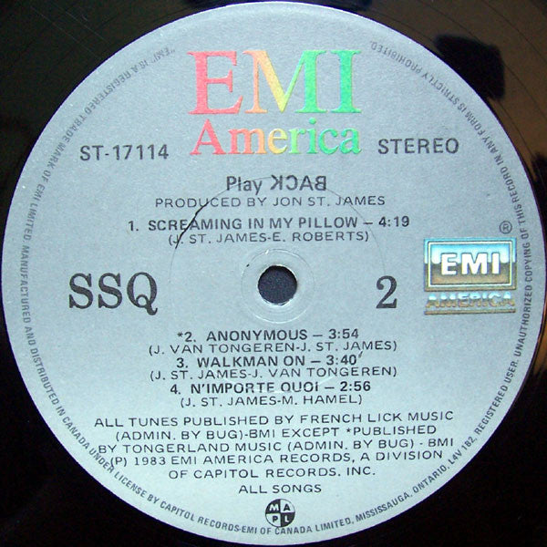 SSQ - Playback - 1983
