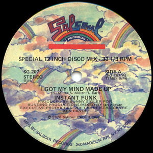 Instant Funk - I Got My Mind Made Up / Crying - 1978