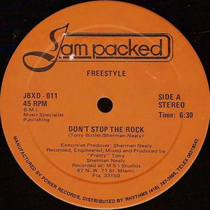 Freestyle - Don't Stop The Rock Vinyl Record