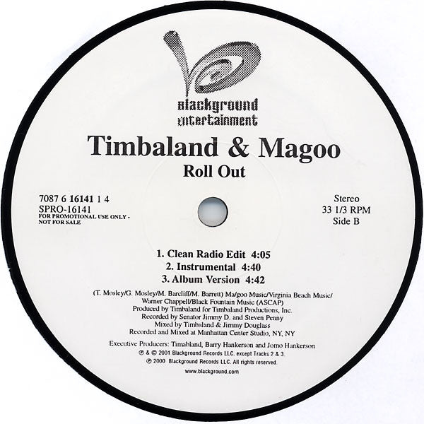 Timbaland & Magoo - Drop / Roll Out - 2001