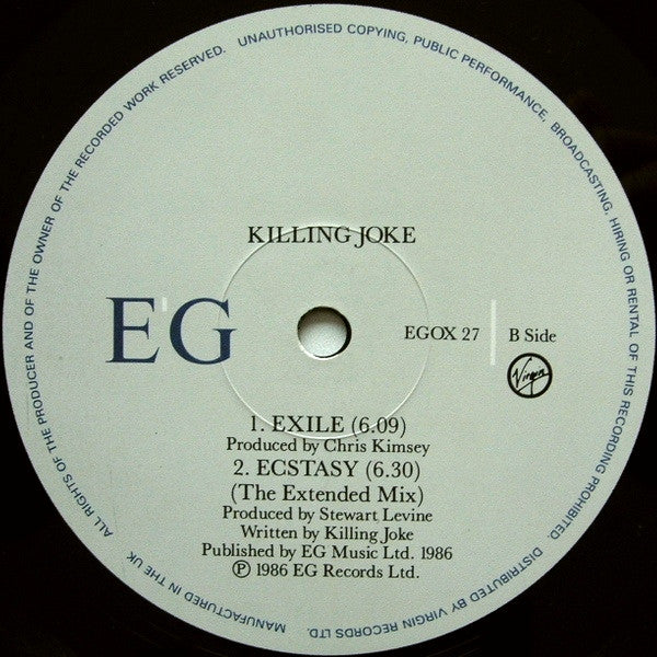 Killing Joke - Adorations (The Extended Mix) - 1986