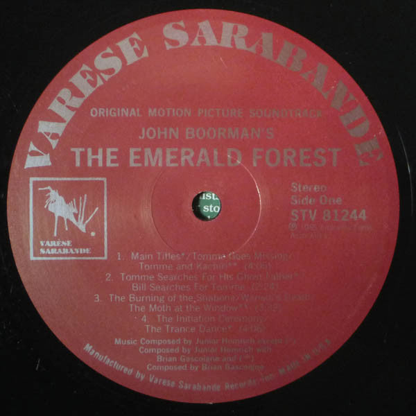 Junior Homrich - The Emerald Forest (Original Motion Picture Soundtrack)