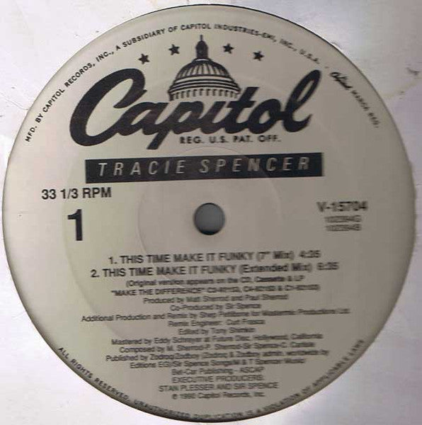 Tracie Spencer - This Time Make It Funky - 1990