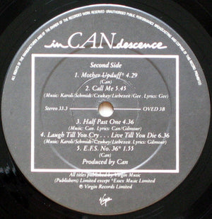 Can - InCANdescence - 1981