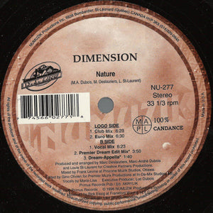 Dimension - Nature - 1996