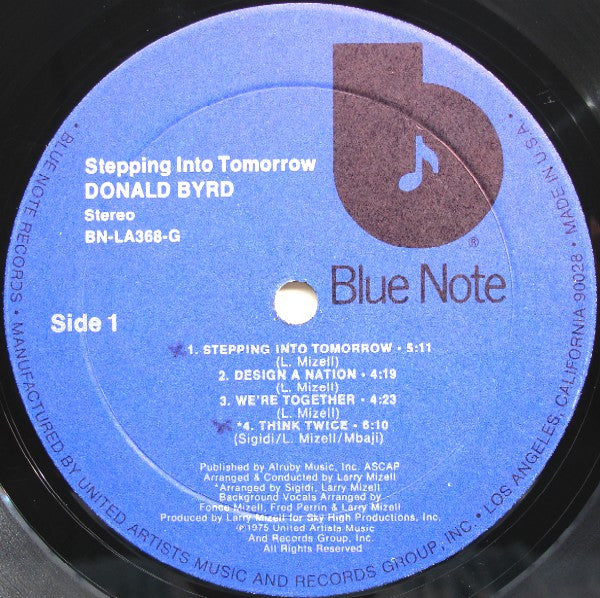 Donald Byrd - Stepping Into Tomorrow - 1975