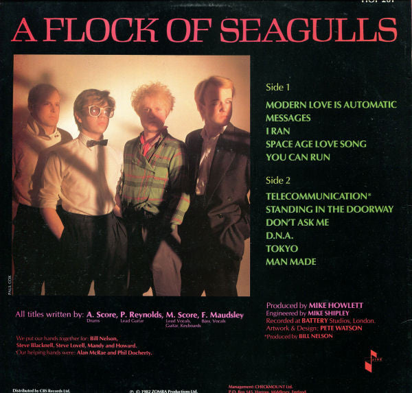A Flock Of Seagulls - A Flock Of Seagulls