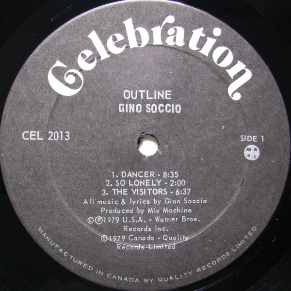 Gino Soccio - Outline - 1979