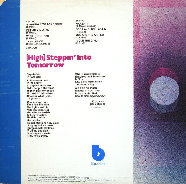 Donald Byrd - Stepping Into Tomorrow - 1975