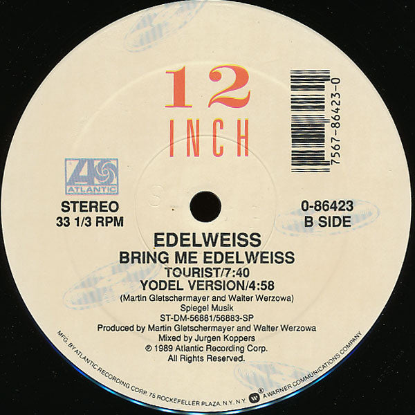 Edelweiss - Bring Me Edelweiss - 1989