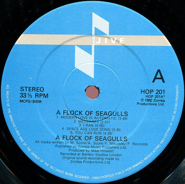 A Flock Of Seagulls - A Flock Of Seagulls