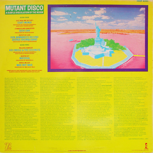 Various - Mutant Disco: A Subtle Discolation Of The Norm - 1981