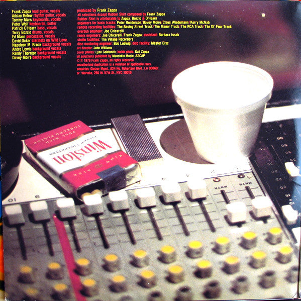 Frank Zappa - Sheik Yerbouti - 1979