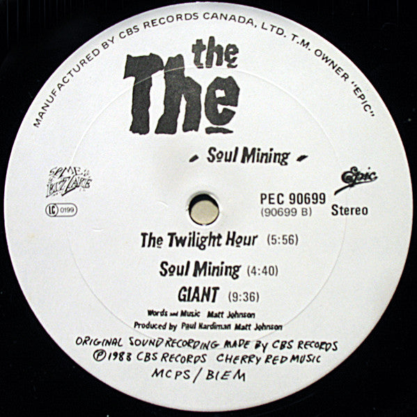 The, The - Soul Mining - 1983