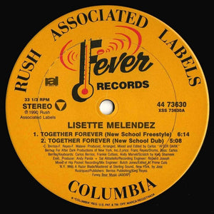 Lisette Melendez - Together Forever Vinyl Record