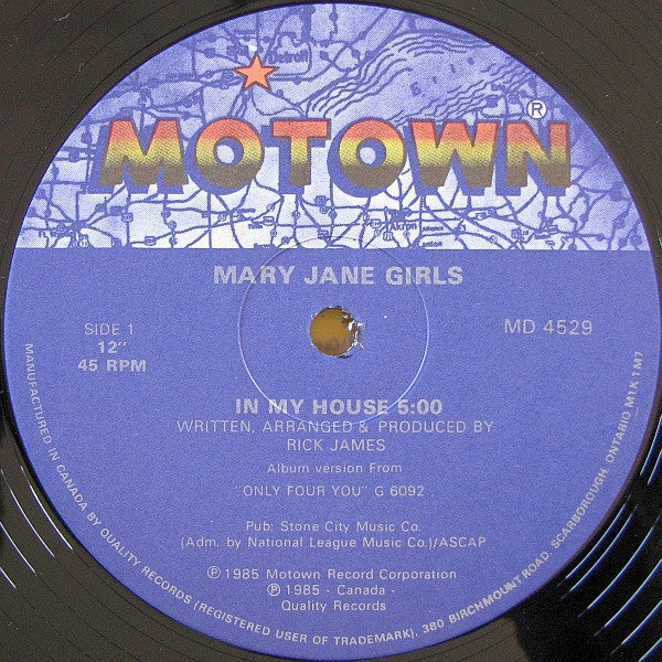 Mary Jane Girls - In My House - 1985