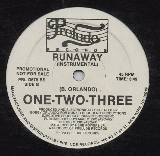 One-Two-Three - Runaway - 1983